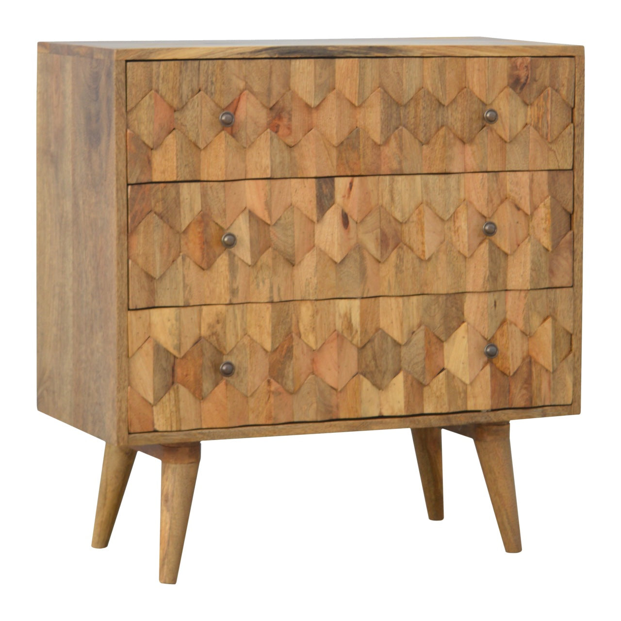 Pineapple 3 Drawer Cabinet