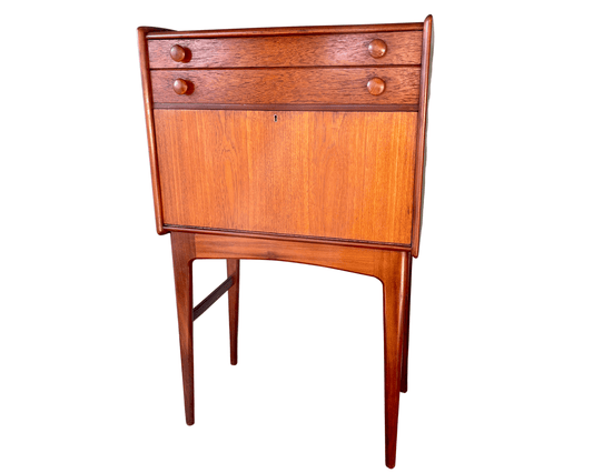 Mid century Vintage Teak Writing Bureau by John Herbert for Younger 1950's - Supramobili