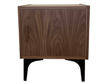 Mid Century Style Walnut Bedside table - Supramobili