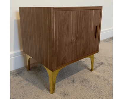 Mid Century Style Walnut Bedside table - Supramobili