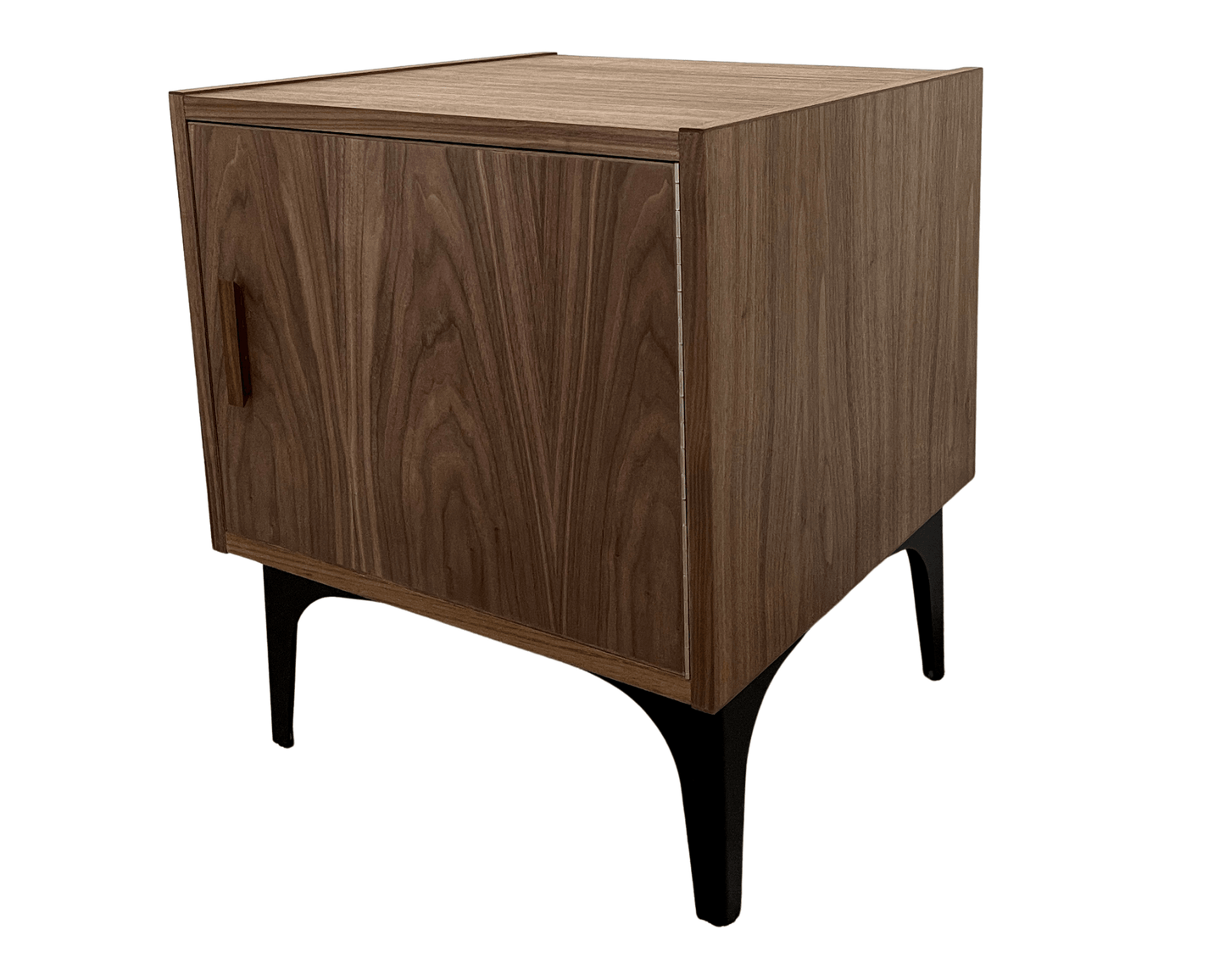 Mid Century Style Walnut Bedside table - Supramobili