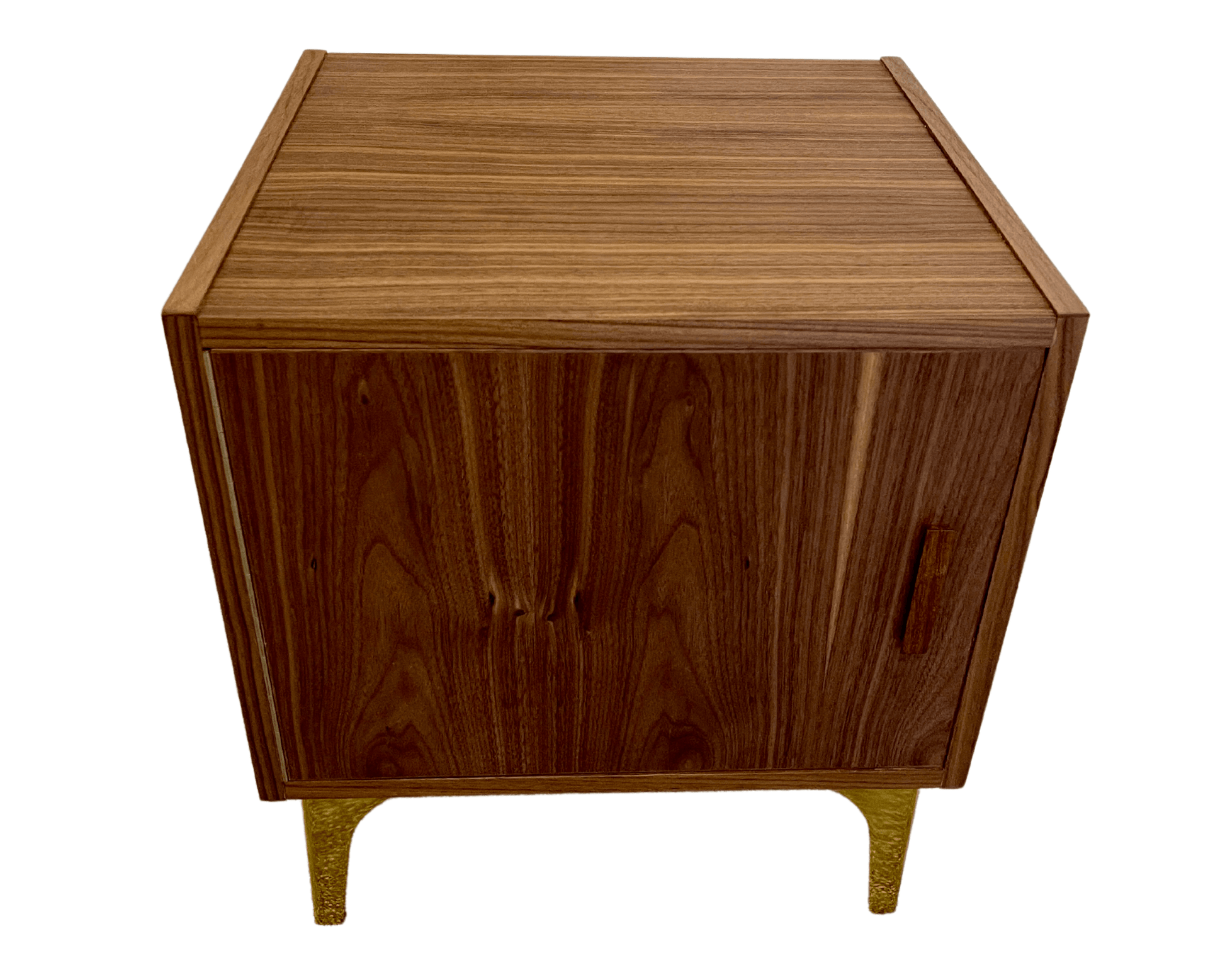 Mid Century Style Walnut Bedside table - Supramobili