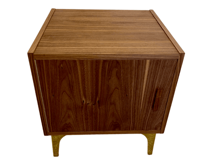 Mid Century Style Walnut Bedside table - Supramobili