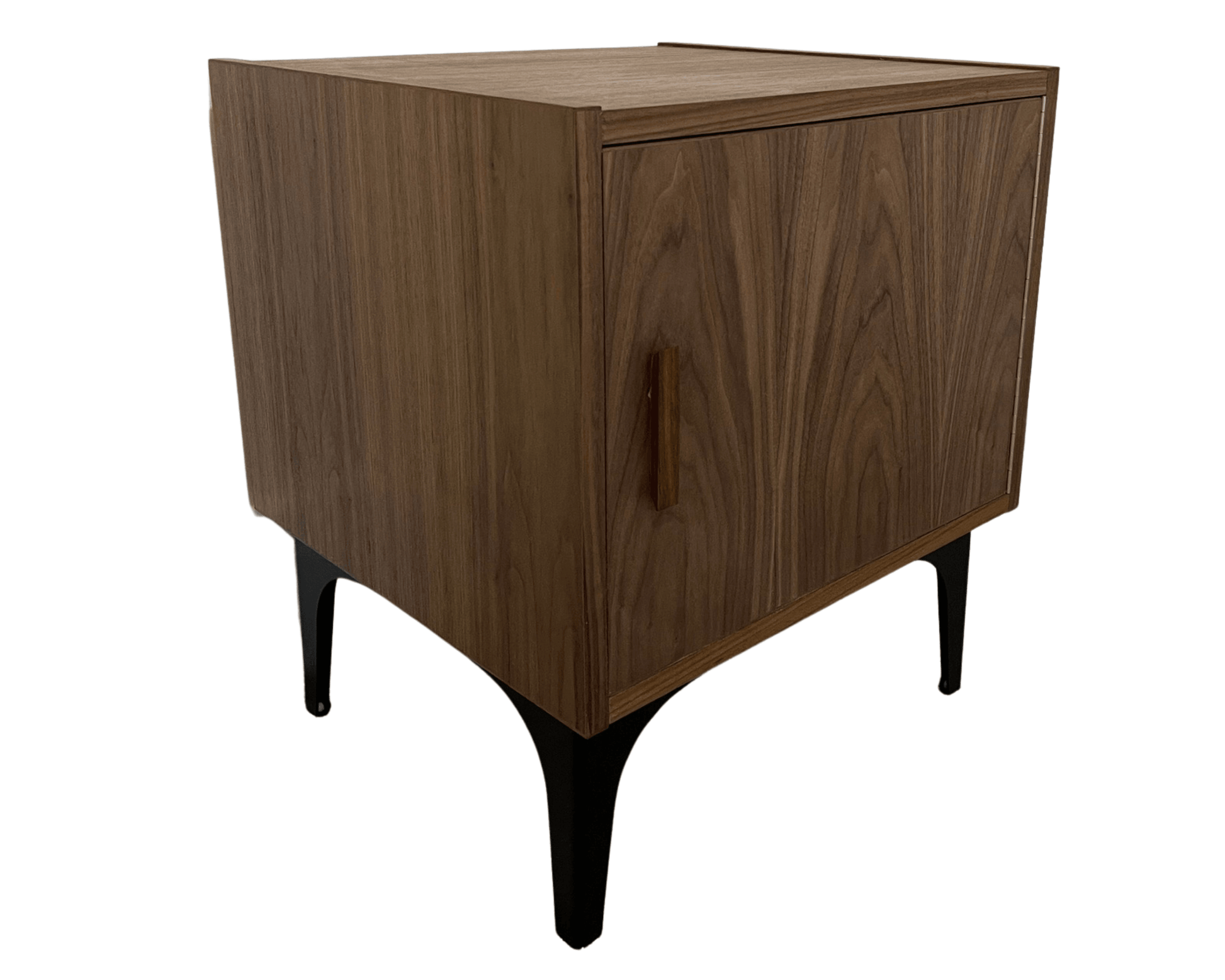 Mid Century Style Walnut Bedside table - Supramobili