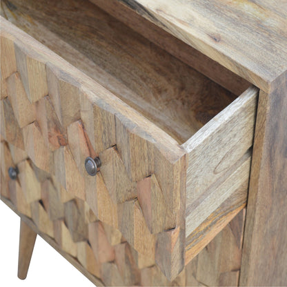Pineapple 3 Drawer Cabinet